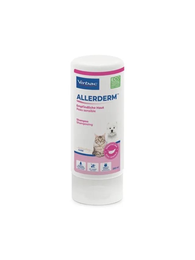 Virbac Allerderm szampon dla skóry wrażliwej psów i kotów 250 ml
