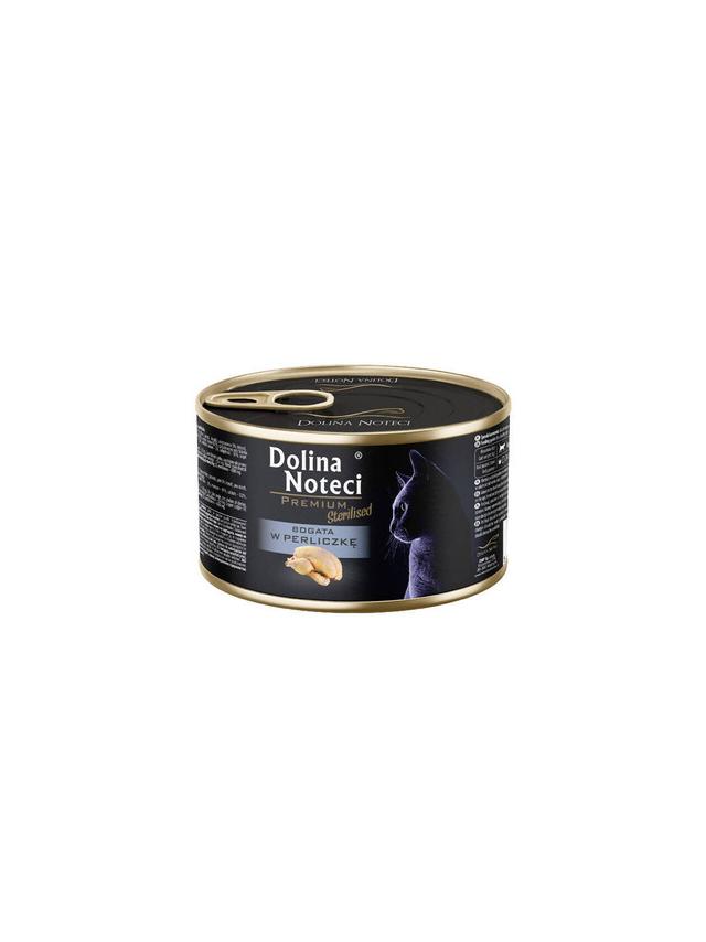 DOLINA NOTECI Premium Sterilised dla kota bogata w perliczkę 185g