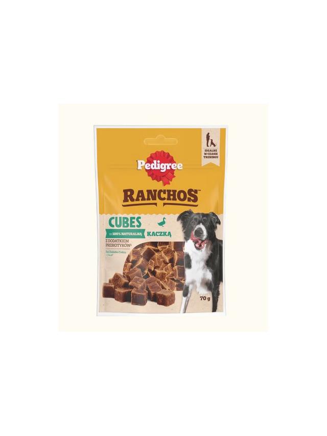 PEDIGREE® Ranchos™ Cubes z kaczką 70g