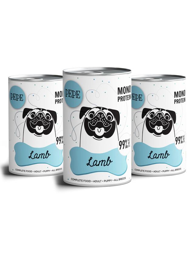 PEPE MONO PROTEIN Lamb (jagnięcina) 3x400g
