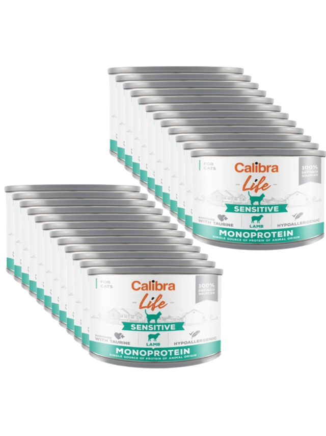 CALIBRA Cat Life Sensitive Lamb 24x200g
