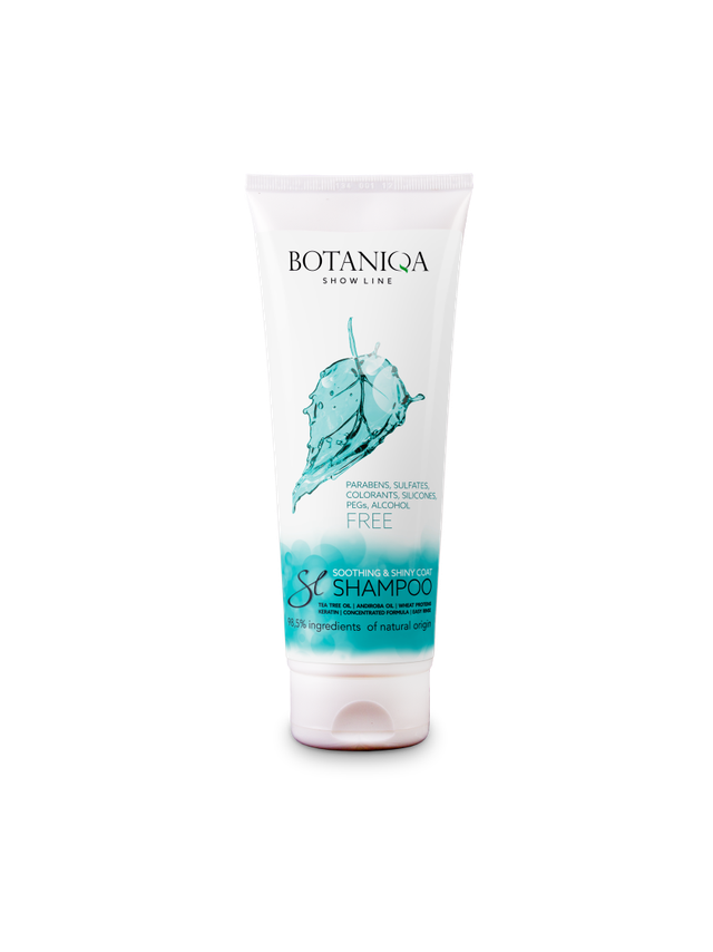 BOTANIQA Soothing & Shiny Coat Shampoo szampon nabłyszczający 250ml