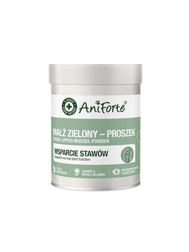 AniForte Małż zielony Wsparcie stawów - suplementy dla psa i kota - 100g