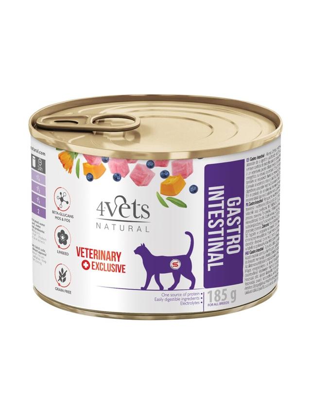 4Vets dla kotów Gastro Intestinal 185g