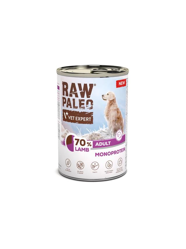 Vetexpert Raw Paleo Monoprotein Adult Lamb 400g
