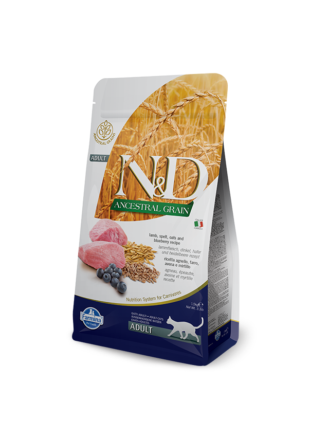 Farmina N&D Ancestral Grain feline ADULT 5kg opakowanie uszkodzone (3007)