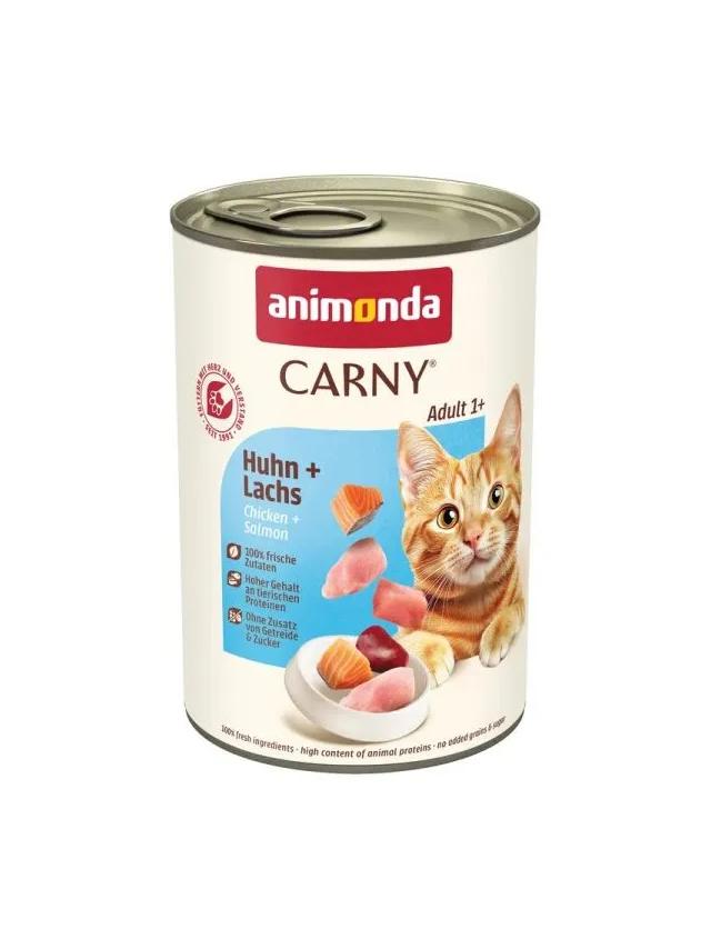 ANIMONDA Cat Carny Adult smak: kurczak i łosoś 400g