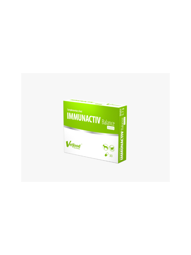 VETFOOD Immunactiv Balance Mini 30 kaps.