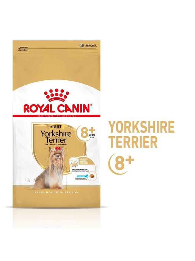 ROYAL CANIN Yorkshire Terrier Adult 8+ 1,5kg-karma sucha dla dojrzałych psów rasy yorkshire terrier, powyżej 8 roku życia