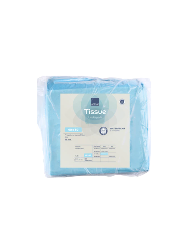 ABENA- Podkład TISSUE UNDERPADS 40x60 A'25