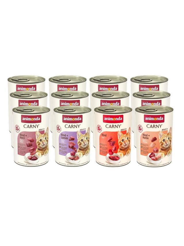 ANIMONDA Cat Carny Adult Mix smaków II 12 x 400g