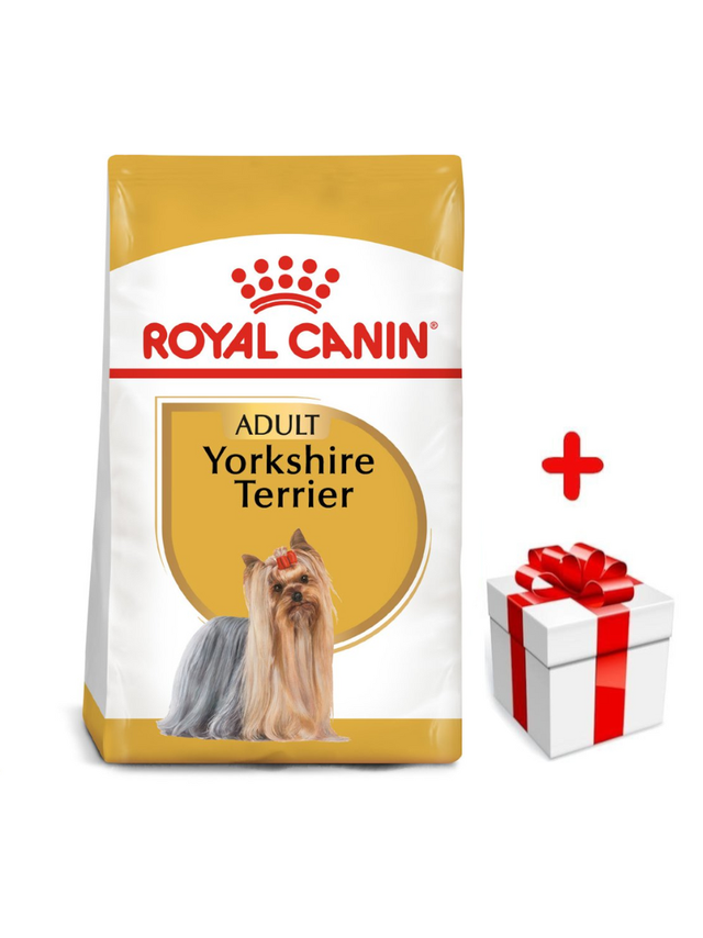 ROYAL CANIN Yorkshire Terrier Adult 1,5kg karma sucha dla psów dorosłych rasy yorkshire terrier + niespodzianka dla psa GRATIS!