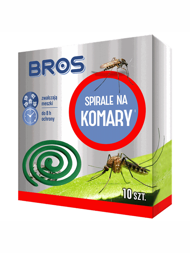 BROS - spirale na komary 10szt