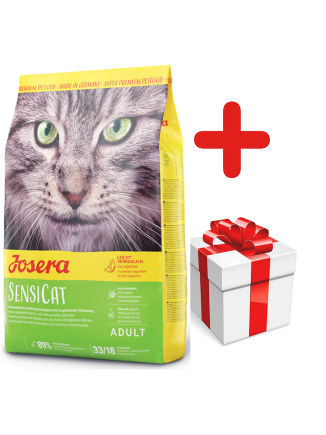 JOSERA SensiCat 10kg + niespodzianka dla kota GRATIS!
