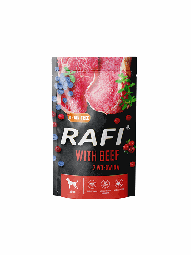 DOLINA NOTECI Rafi z wołowiną 10x500g