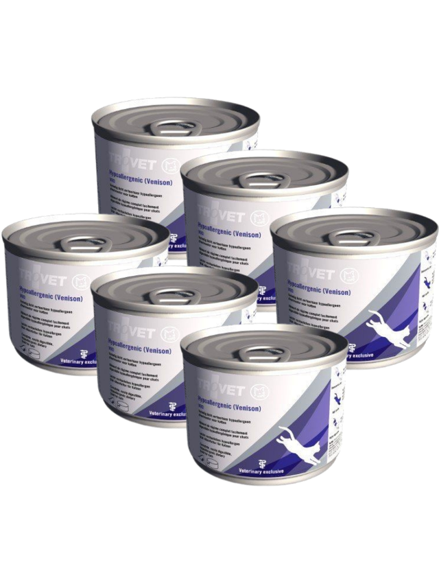 TROVET VRD Hypoallergenic (Dziczyzna) 6x200g dla kota