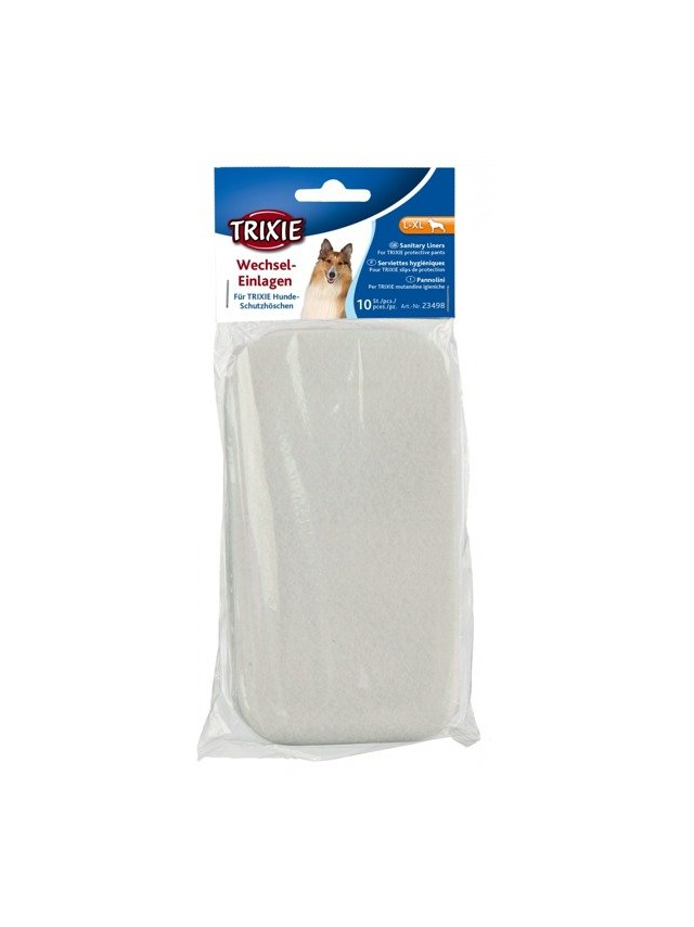 TRIXIE Wkłady do majtek ochronnych dla suczki 10szt. (rozmiar L-XL)
