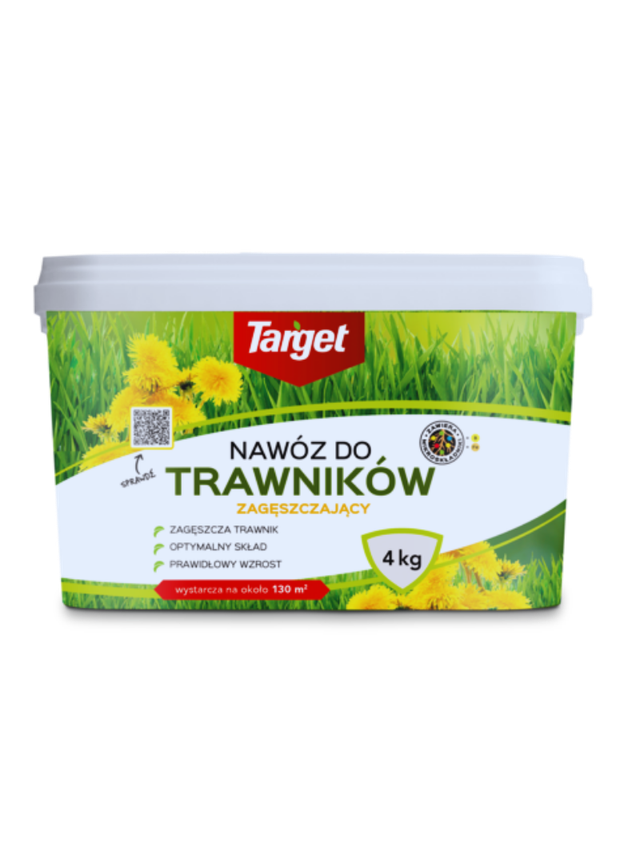 Nawóz granulowany do trawnika zagęszczający 4kg