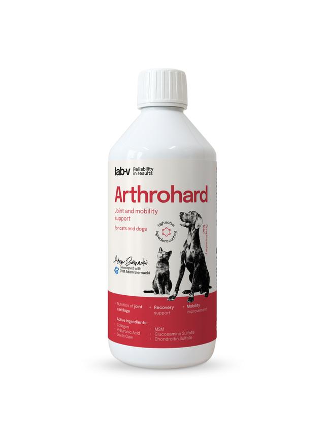 Lab-v Arthrohard 500ml Preparat na wsparcie stawów dla psa i kota