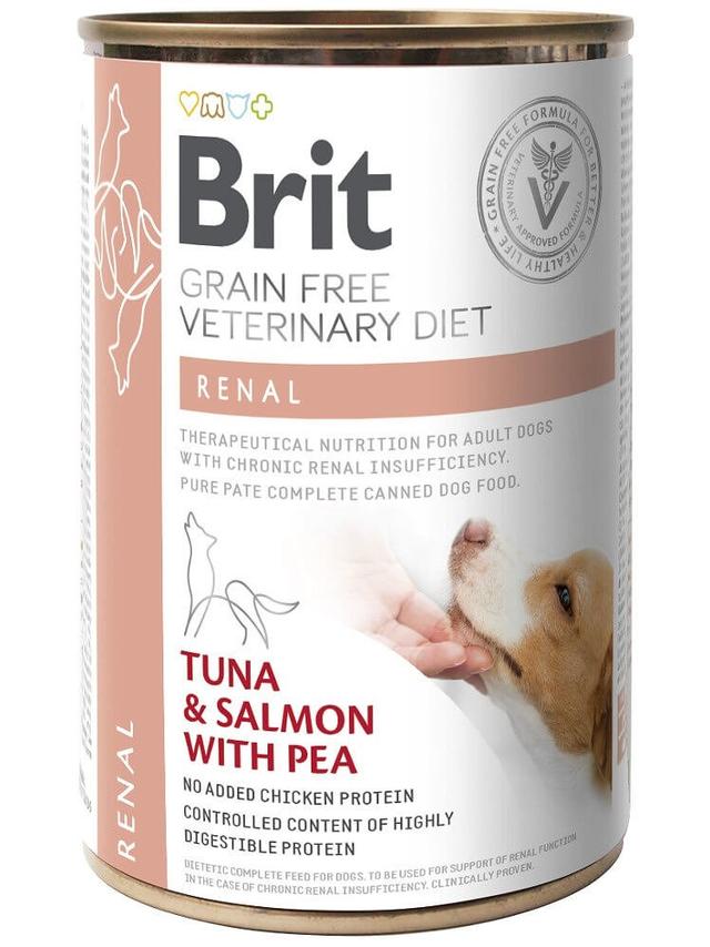 BRIT GF veterinary diets dog Renal 400g-karma mokra dla psa