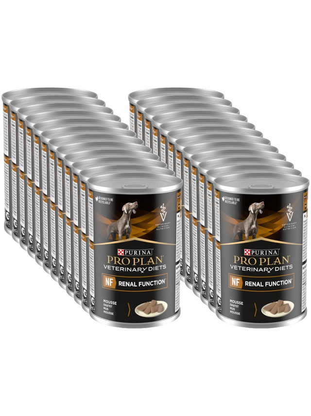 PRO PLAN Veterinary Diets NF Renal Function Karma mokra dla psa mus 24x400g