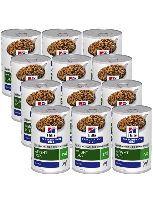 HILL'S PD Prescription Diet Canine r/d 12x350g - puszka