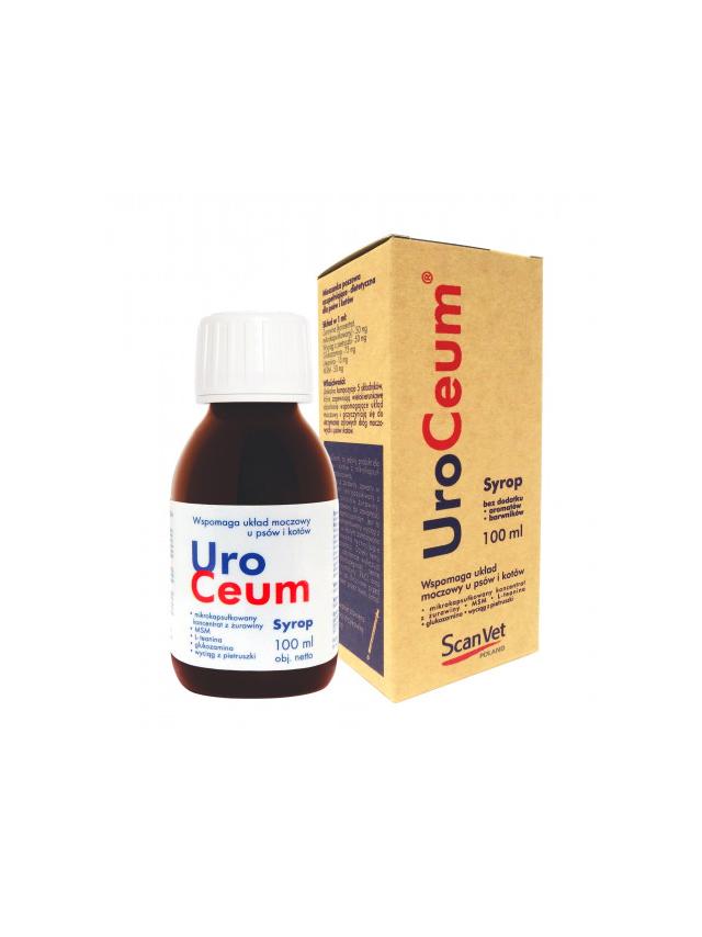 UroCeum  - Mieszanka paszowa uzupełniająca – dietetyczna dla psów i kotów 100ml