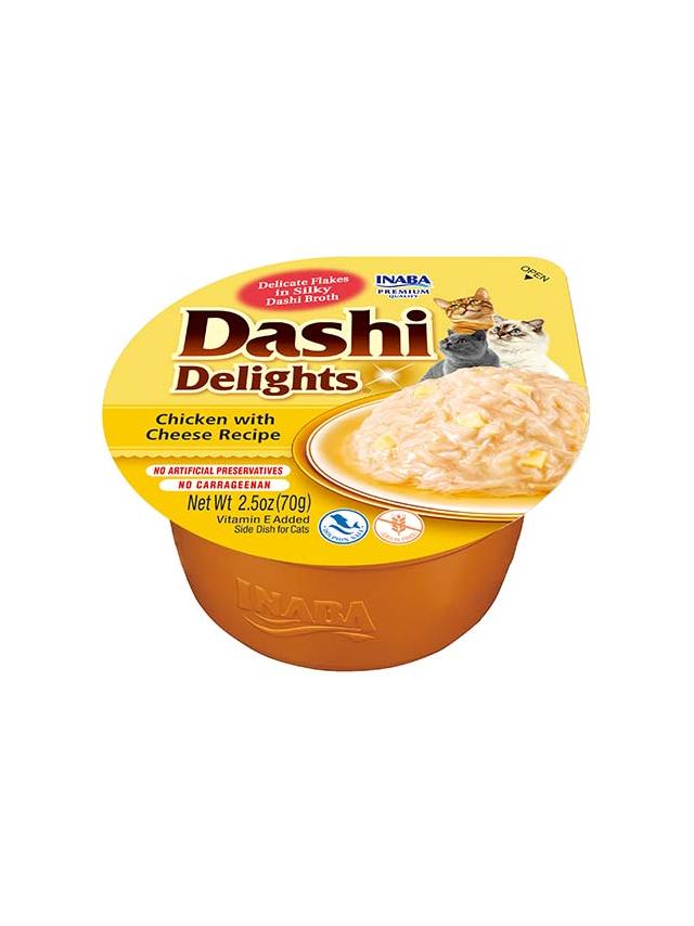 Inaba DASHI uzupełniająca karma dla kota- bulion o smaku kurczaka i sera 70 g