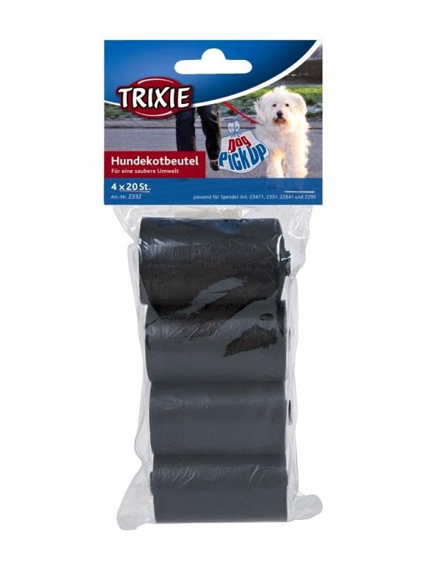 TRIXIE Woreczki na psie odchody, 4x20 worków