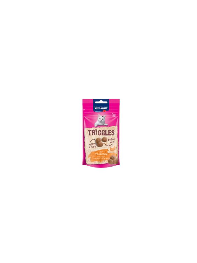 Vitakraft TRIGGLES indyk przysmak dla kota 40g