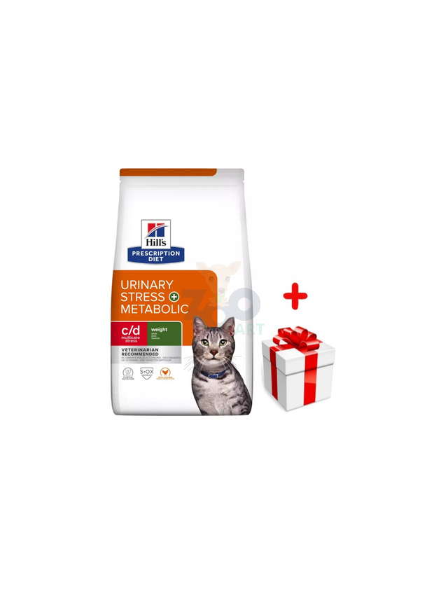 HILL'S PD Prescription Diet c/d Urinary Stress+ Metabolic Feline 1,5kg + niespodzianka dla kota GRATIS!