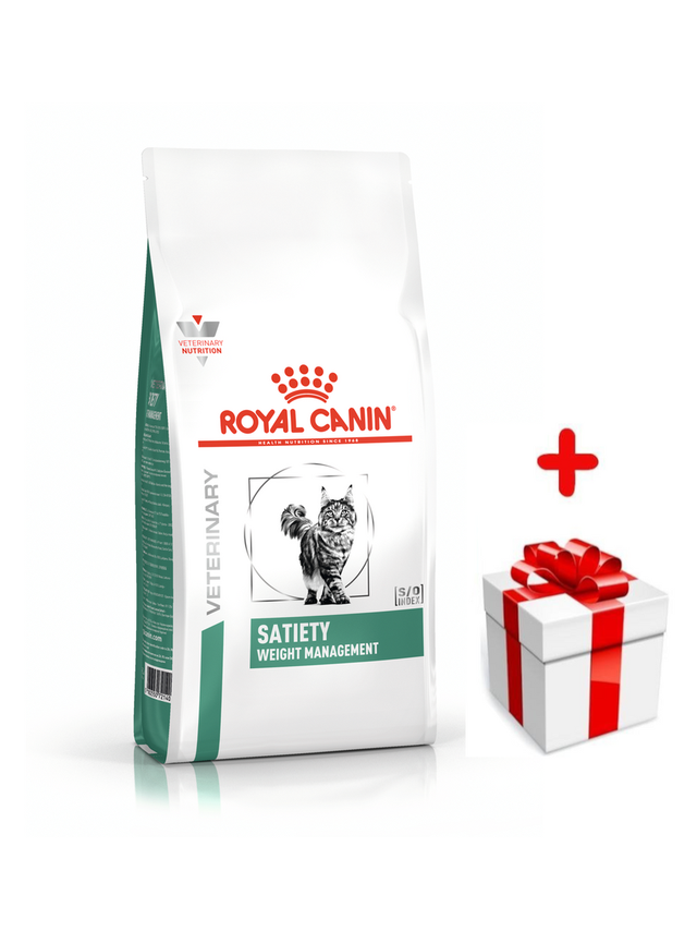 ROYAL CANIN Satiety Support Weight Management SAT 34 3,5kg + niespodzianka dla kota GRATIS