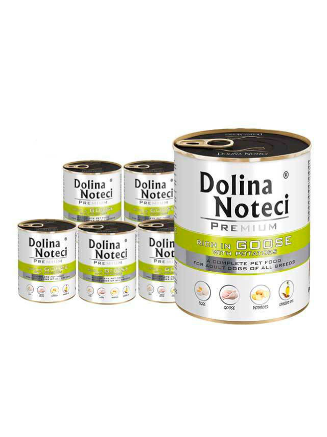 Dolina Noteci Premium Gęś z ziemniakami 24x800g