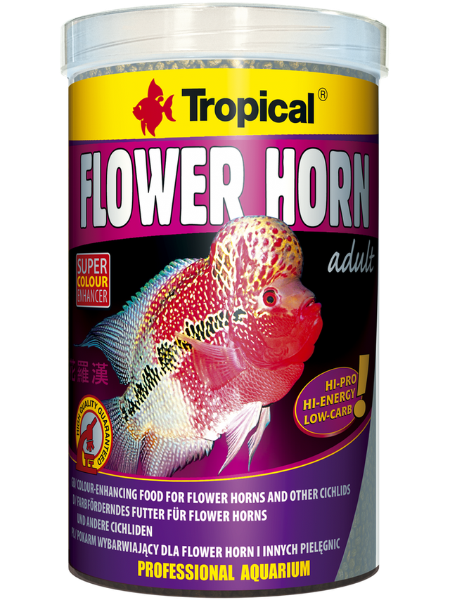 TROPICAL FLOWER HORN ADULT PELLET 500ML/190G