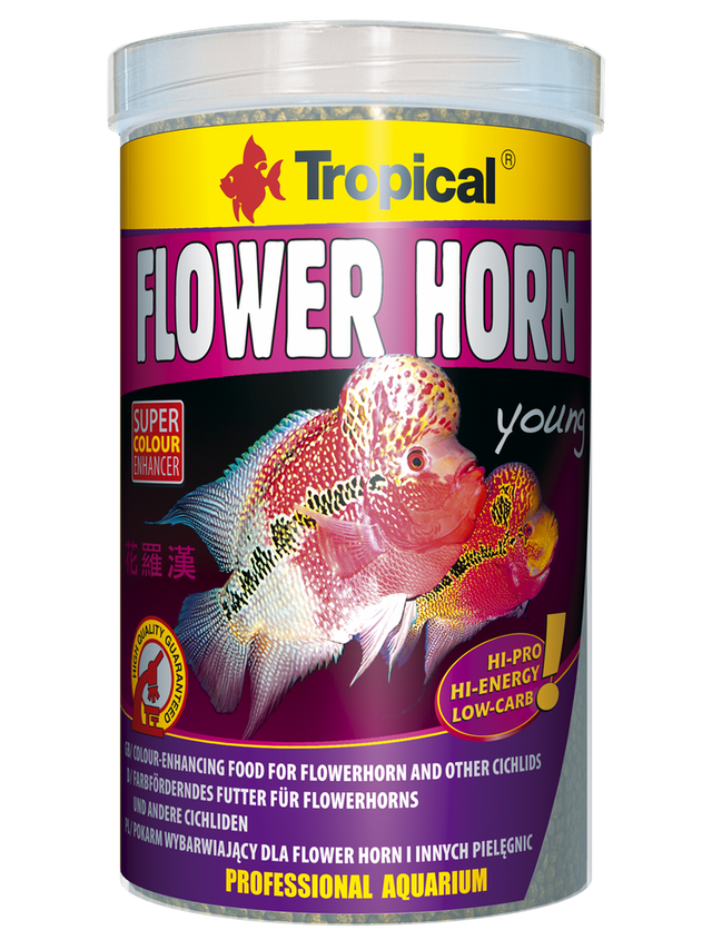 TROPICAL FLOWER HORN YOUNG PELLET 250ML/95G