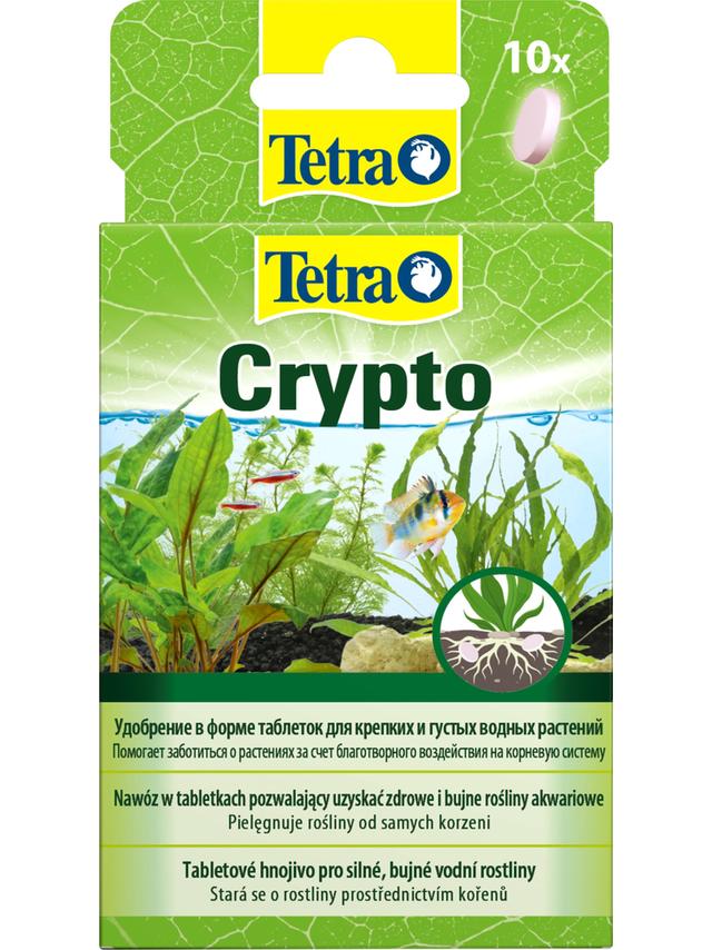 TETRA Crypto 10 Tab.nawóz do roślin w akwarium, zdrowy,szybki wzrost