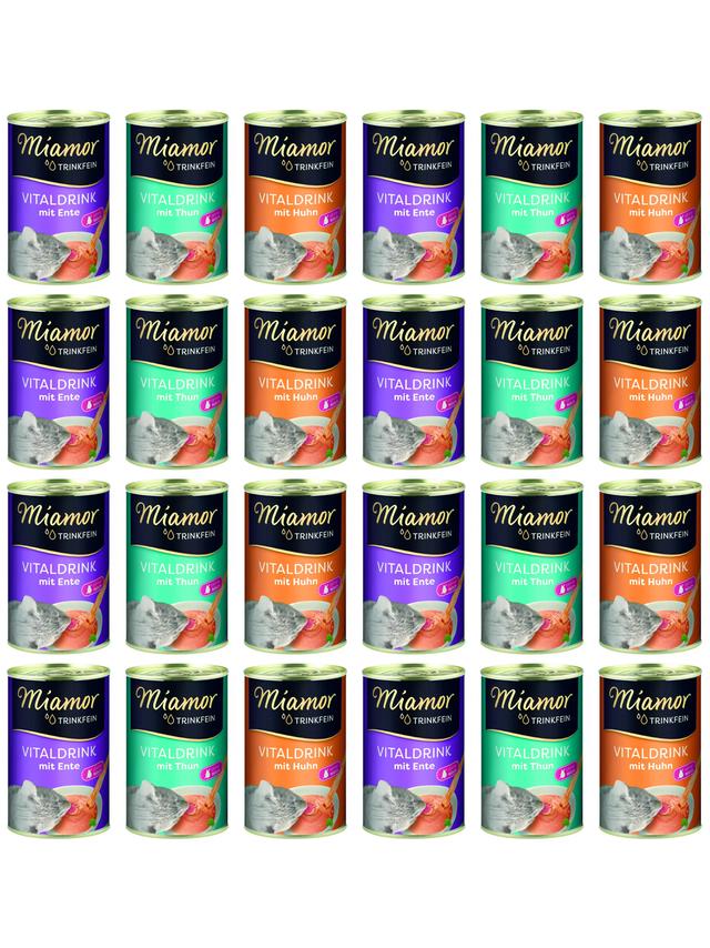 Miamor VitalDrink Mix smaków 24x135ml