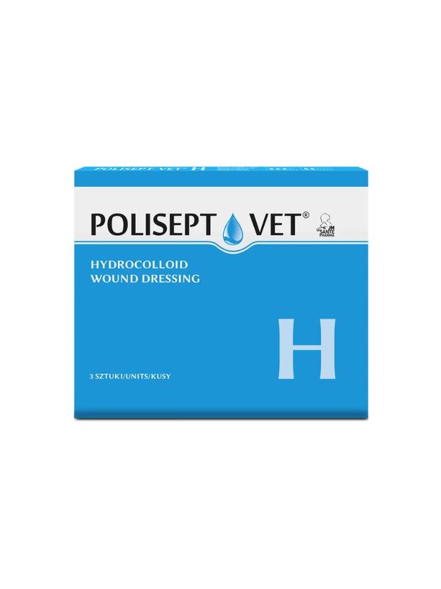 POLISEPT VET® H – opatrunek na rany dla psa i kota 3 szt.