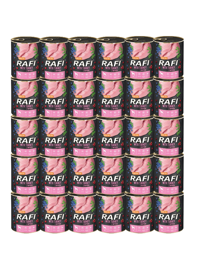 DOLINA NOTECI Rafi z indykiem 30x800g