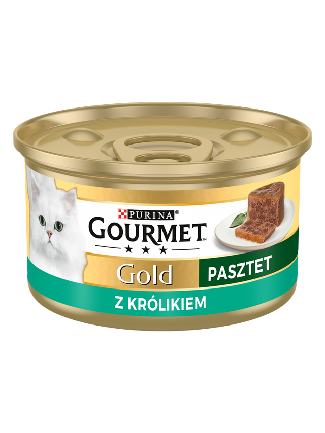 Purina Gourmet Gold pasztet z królikiem 85g