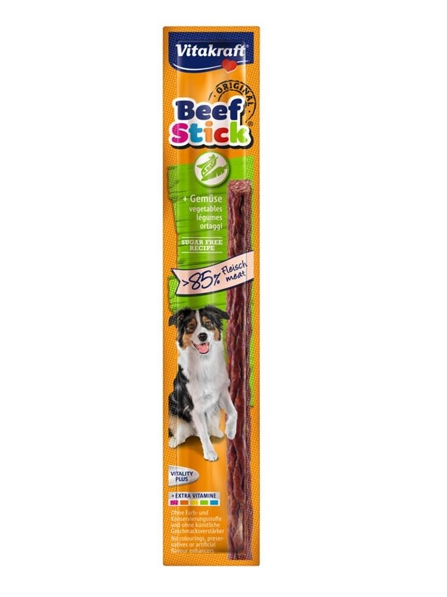 Vitakraft Beef Stick Kabanos z warzywami 12g