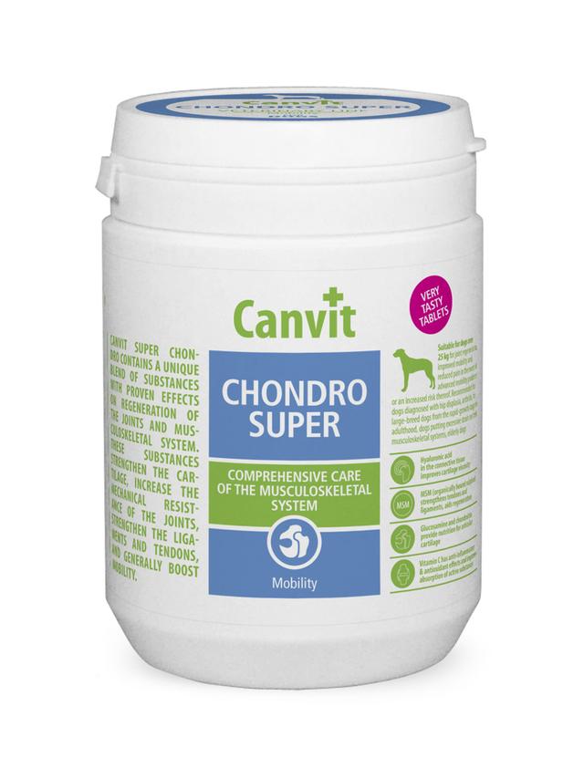 Canvit Preparat na stawy Chondro Super w tabletkach dla psa 500g