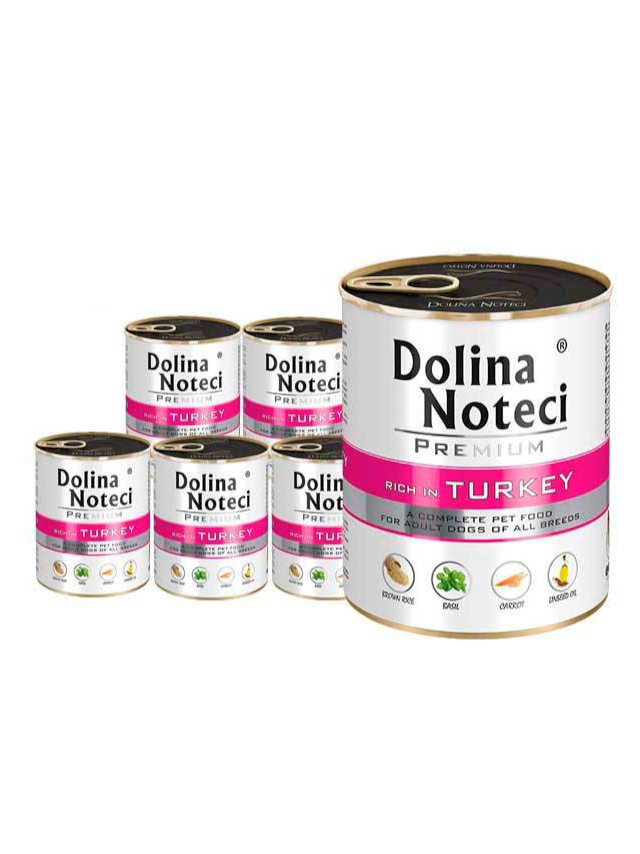 Dolina Noteci PREMIUM bogata w indyka 24x800g
