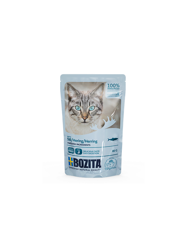 BOZITA Kawałki w sosie ze śledziem (saszetka) 85g
