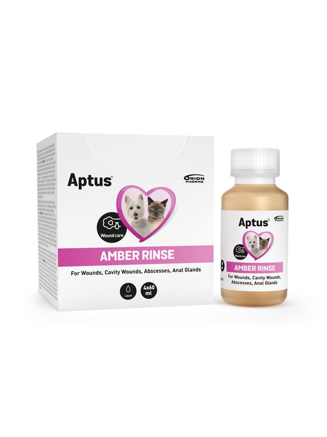 ORIONPHARMA APTUS® AMBER RINSE 4x60ml