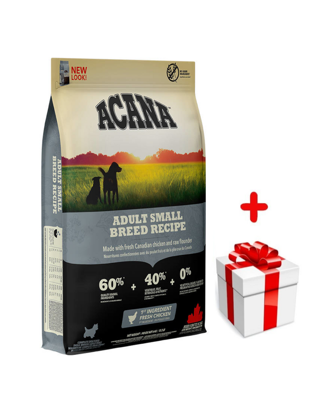 ACANA  Adult Small Breed 6kg + niespodzianka dla psa GRATIS!