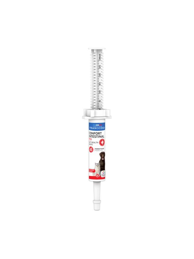 FRANCODEX Pasta doustna dla psów i kotów w strzykawce ochrona jelit 30 ml