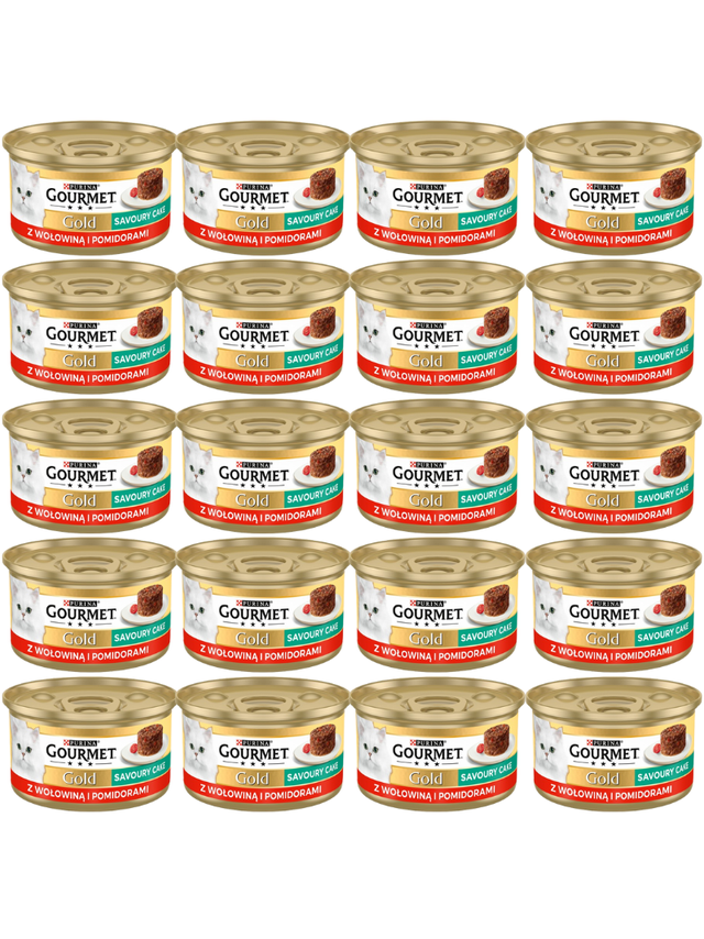 Purina Gourmet Gold wołowina w pomidorach 72x85g