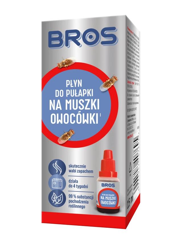 BROS Płyn do pułapki na muszki owocówki 15ml