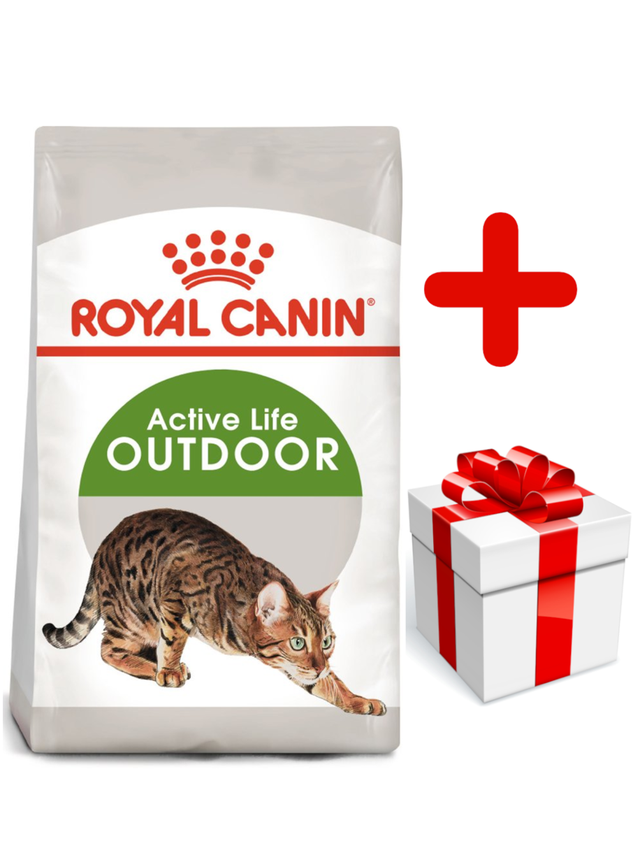 ROYAL CANIN  Outdoor 30 10kg karma sucha dla kotów dorosłych, wychodzących na zewnątrz + niespodzianka dla kota GRATIS!